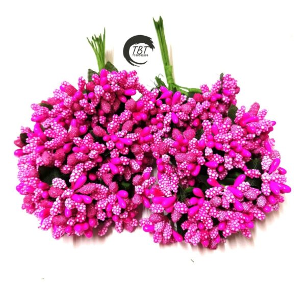Artificial Pollen Flower Pink - Image 2
