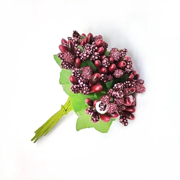 artificial-pollen-flower-maroon