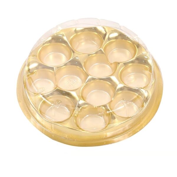 11 Cavity Modak Packing Round Shape Modak PVC Box - Image 4