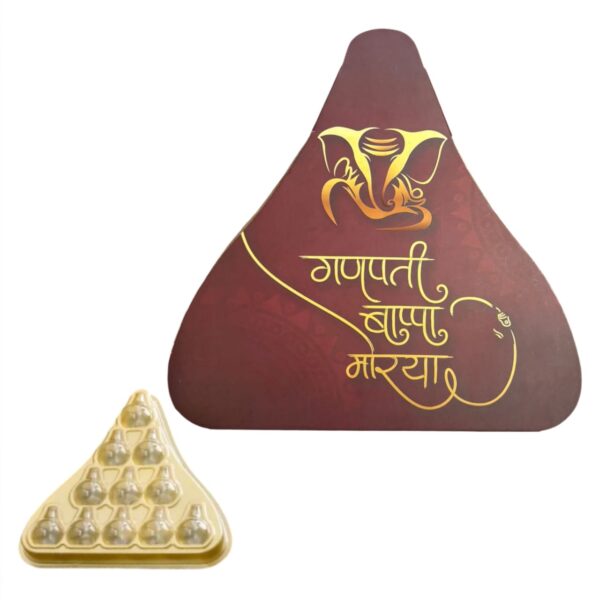 11 Cavity Modak Box With Printed Cover - Image 3