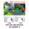 Tunnel Train Dummy For Designer Cake To Make Train Look Cake Size - 10X6 Inch - Image 2