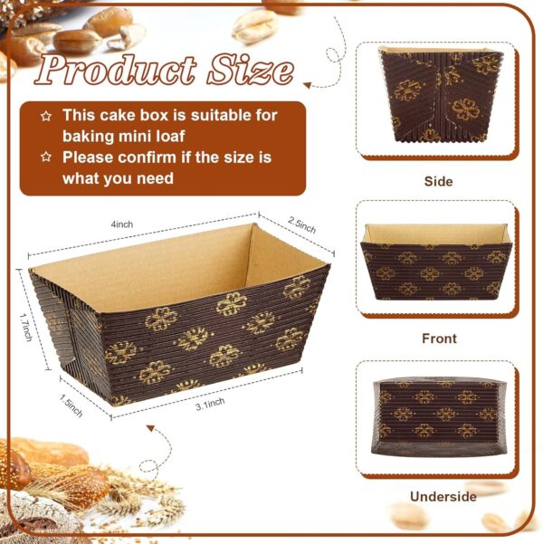 Paper Small Plumpy Loaf Pan Mold - Image 2