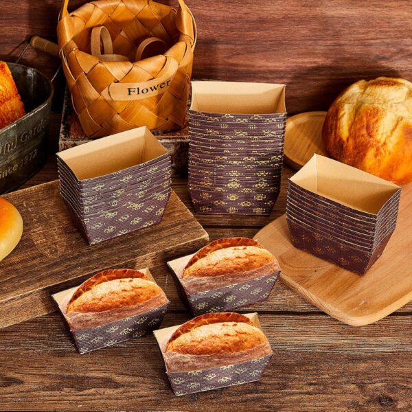 Paper Small Plumpy Loaf Pan Mold - Image 3