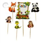 jungle-animal-paper-theme-topper-set