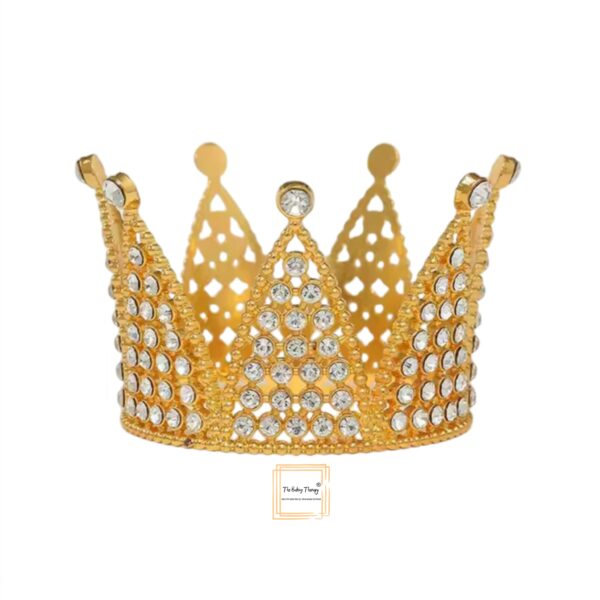 golden-pearl-princess-tiara-crown-cake-decoration-3