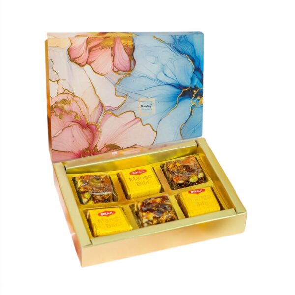 6 Cavity Hard Floral Chocolate Box Without Cavity - #1 - Image 2