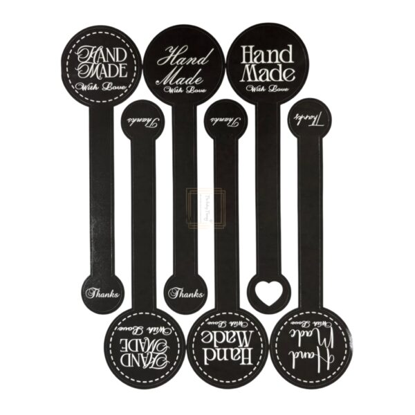 hand-made-long-stickers-for-jars-cookies-hamper-cake-box-black-stickers-12-pcs-pack