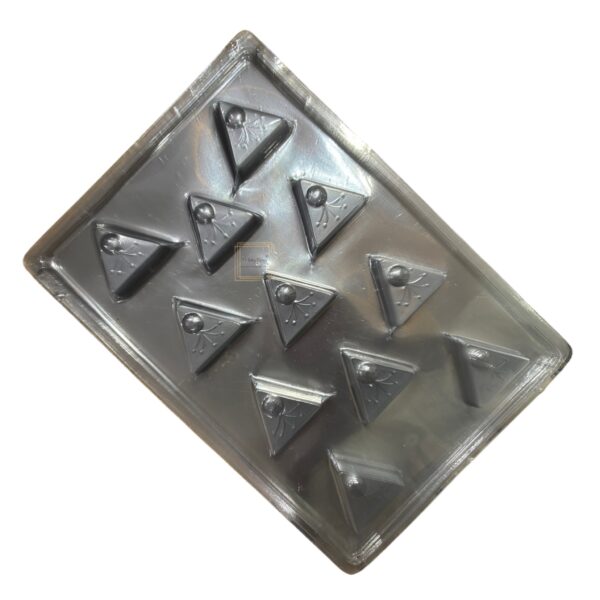 Diwali Cracker Triangle Anar PVC Chocolate Mold - Image 3
