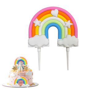 silicone-soft-pottery-rainbow-with-heart-and-star-cloud-cake-decoration-cake-topper-2
