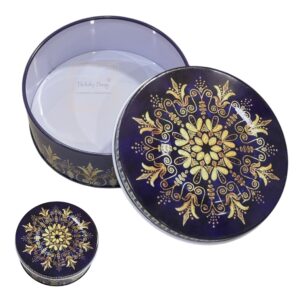 Imported Printed Dream Cake Tin Torte Cake Cookie Cake Tin #3