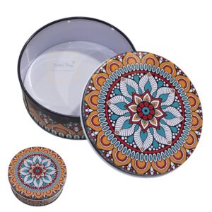 Imported Printed Dream Cake Tin Torte Cake Cookie Cake Tin #1