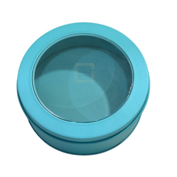 round-blue-metal-dream-tin-window-gift-box
