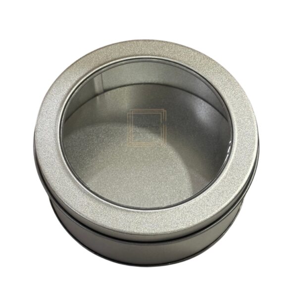 round-silver-metal-dream-tin-window-gift-box