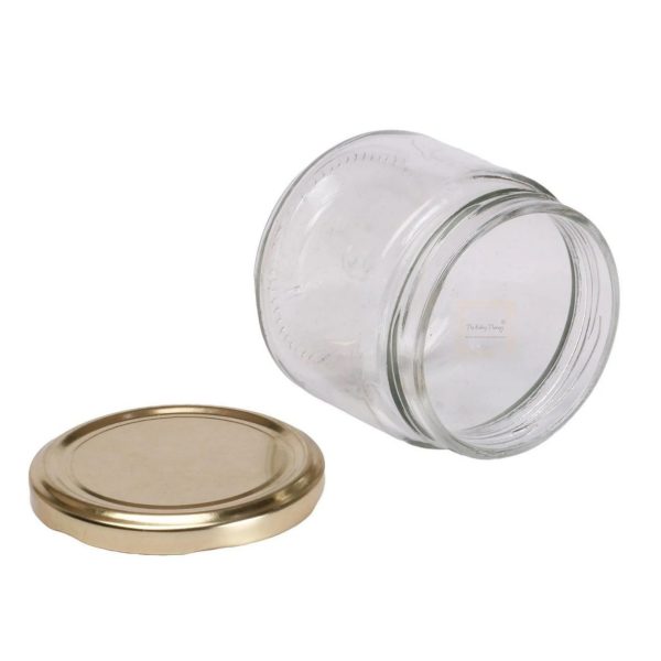 Round Glass Jar 350ML - Image 4