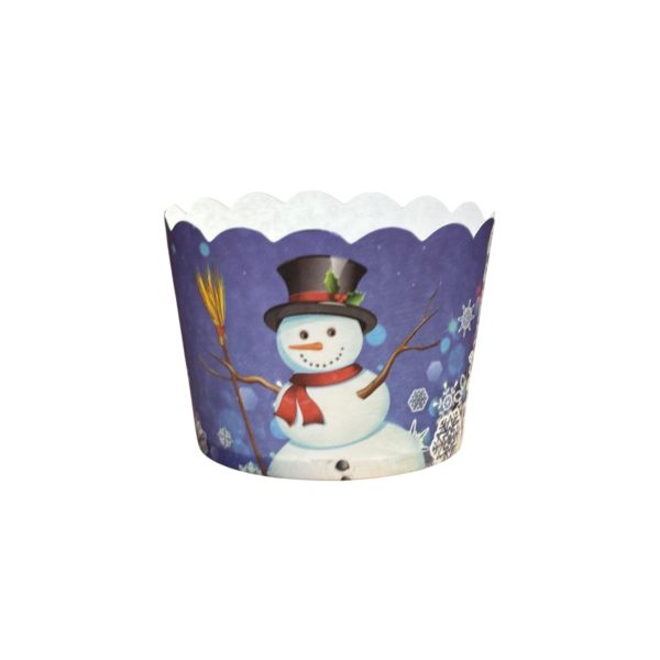 Christmas Festival Special Paper Bake And Serve Cupcake & Muffin Liners Baking Mold (Pack Of 50 Pcs) - Image 7