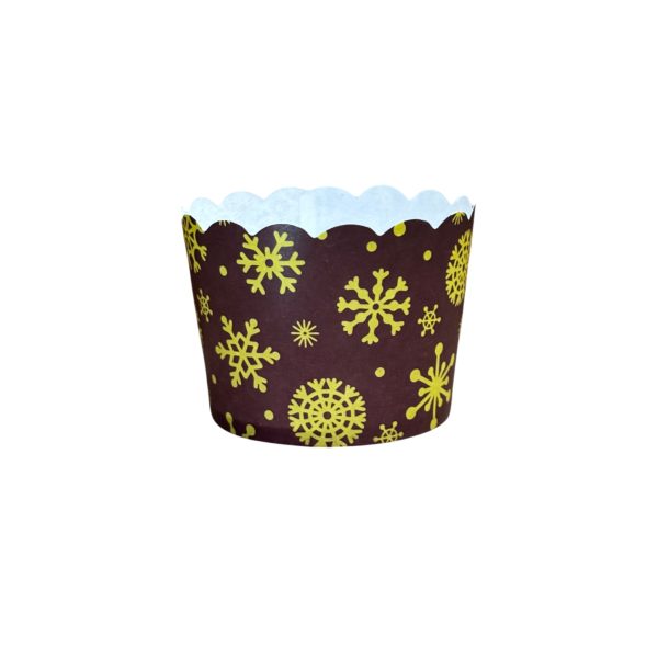 Christmas Festival Special Paper Bake And Serve Cupcake & Muffin Liners Baking Mold (Pack Of 50 Pcs) - Image 6