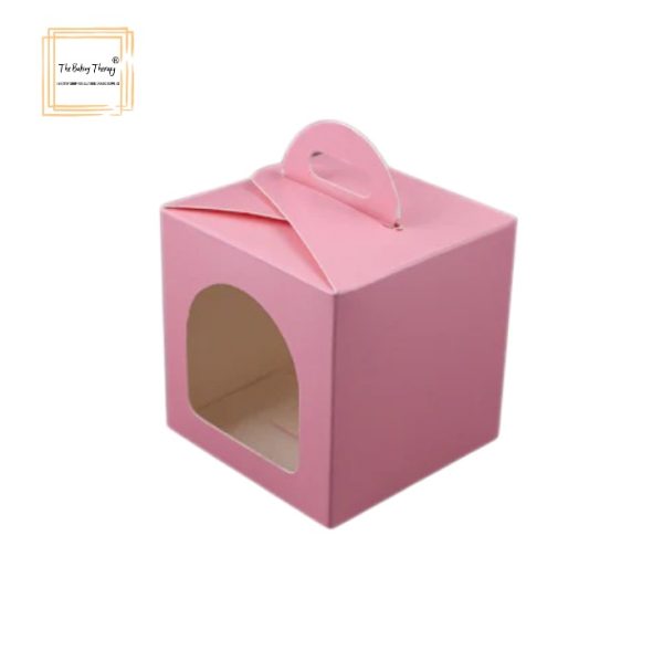 single-cupcake-and-jar-box-with-front-window-and-handle-pack-of-10-pcs-pink