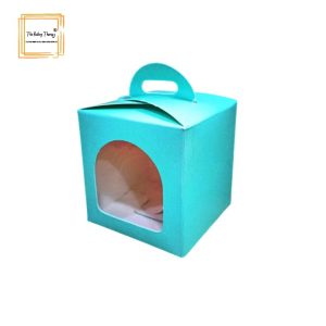 single-cupcake-and-jar-box-with-front-window-and-handle-pack-of-10-pcs-green