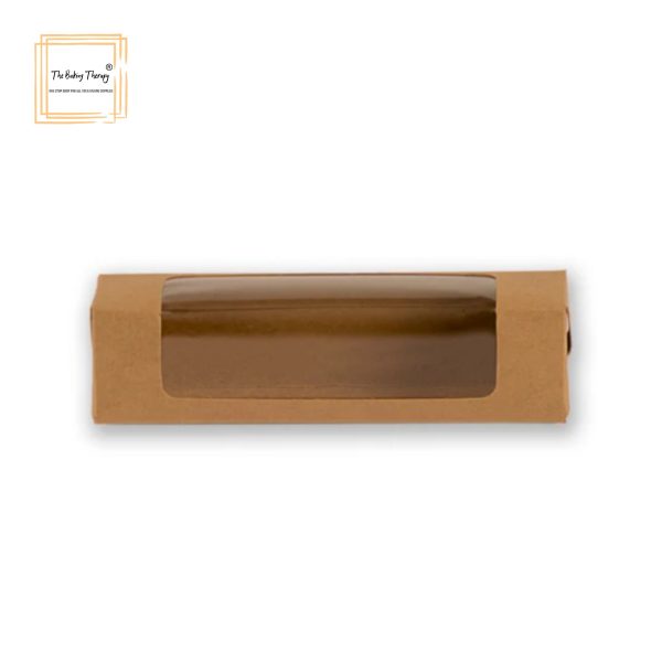 kraft-6-pc-macaroon-box-with-full-window-pack-of-10-pcs-brown
