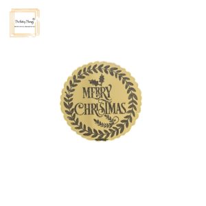 merry-christmas-acrylic-coin-for-cake-cupcakes-hamper-box-1-pack-of-10-pcs