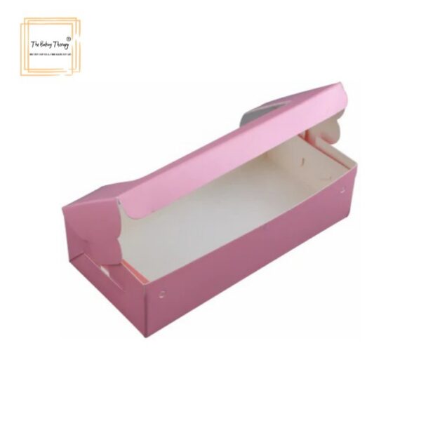 2 Pcs Double Full Window Brownie Box Pink ( Pack Of 10 Pcs ) - Image 2