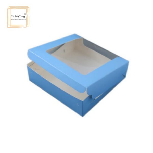 4 Pcs Fore Full Window Brownie Box Blue ( Pack Of 10 Pcs ) - Image 3