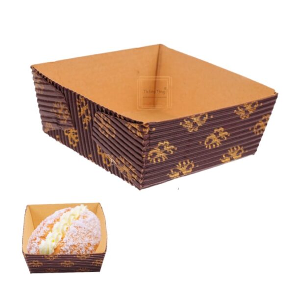 brown-floral-design-brownie-bake-and-serve-mold-pack-10-pcs