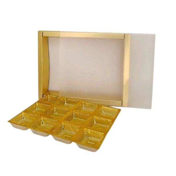 12-cavity-chocolate-box-with-sliding-cover-and-cavity-pack-of-10pcs