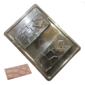 stone-wall-shaped-chocolate-pvc-mold