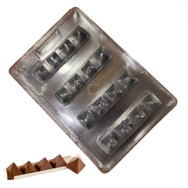 copper-pyramid-divider-patti-strip-chocolate-pvc-mold