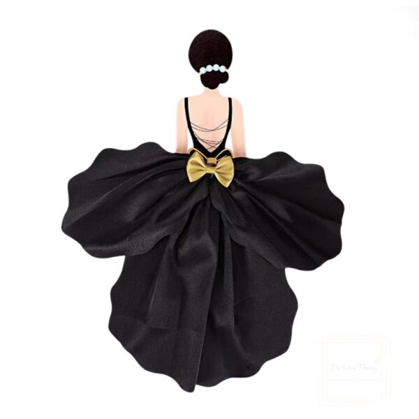 woman-back-silk-gauze-black-skirt-wedding-cake-topper