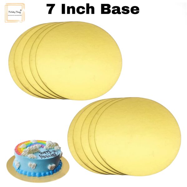 7-inch-mdf-round-cake-base-board-plate-pack-of-10-pcs-golden