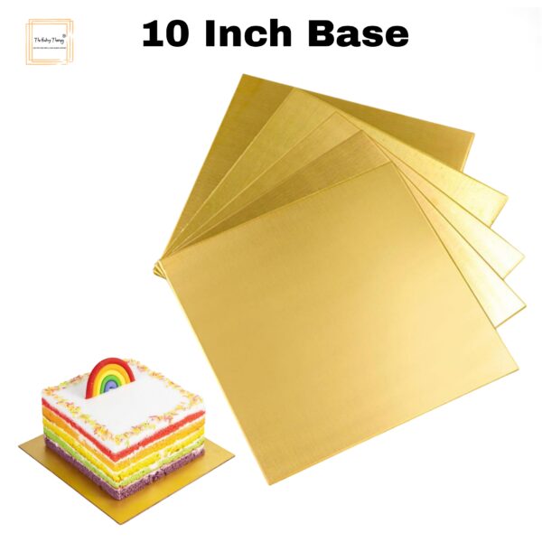 10-inch-mdf-square-cake-base-board-plate-pack-of-10-pcs-golden