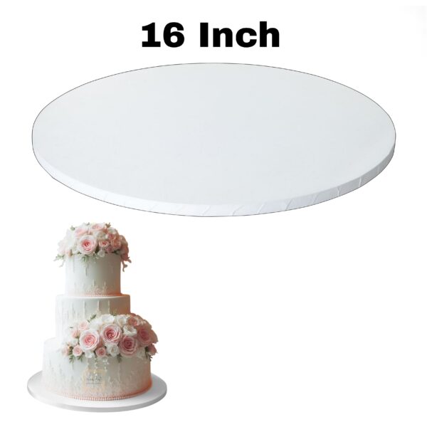 white-round-drum-cake-board-cake-base-16-inch
