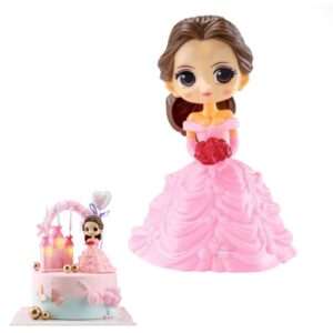 pink-princess-bella-doll-toys-for-cake-topper