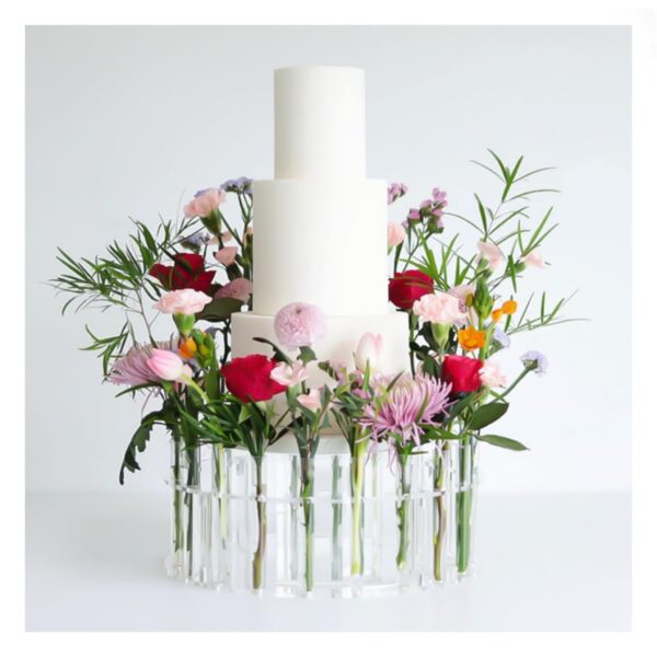 acrylic-floral-crown-cake-stand-with-tube-vase-acrylic-clear-cake-display-stand-12-inch