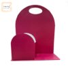 red-foldable-cake-and-flower-hamper
