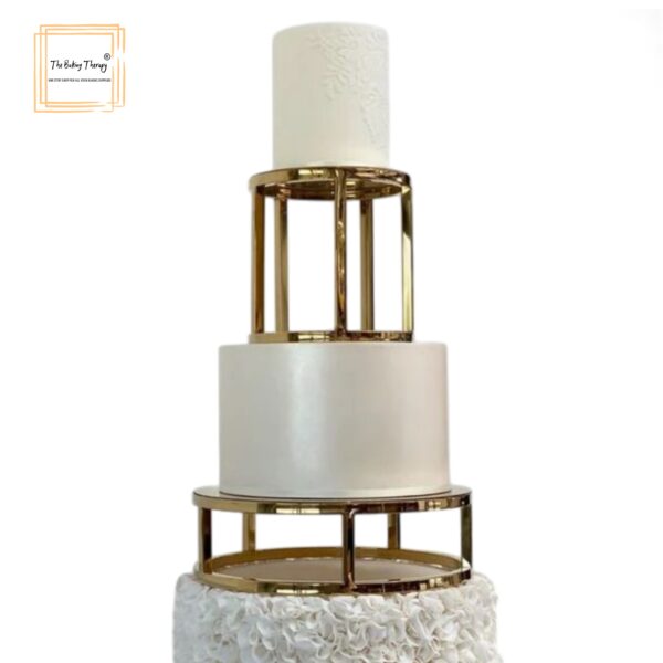 rose-golden-round-cake-spacer-cage-design-2-different-size-10-x-37-x-8