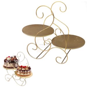 double-tier-cake-stand