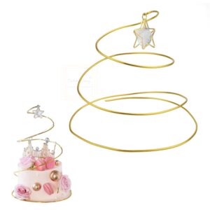 metal-golden-swirl-star-cake-stand
