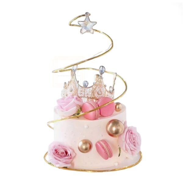 metal-golden-swirl-star-cake-stand