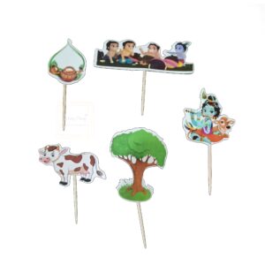 krishna-janamashtami-theme-birthday-paper-cake-topper-design-4