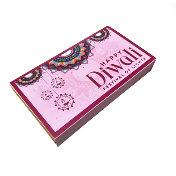 8 Cavity Diwali Sliding Chocolate Packing Box Without Cavity - Design 07 ( 5 Pcs Pack )