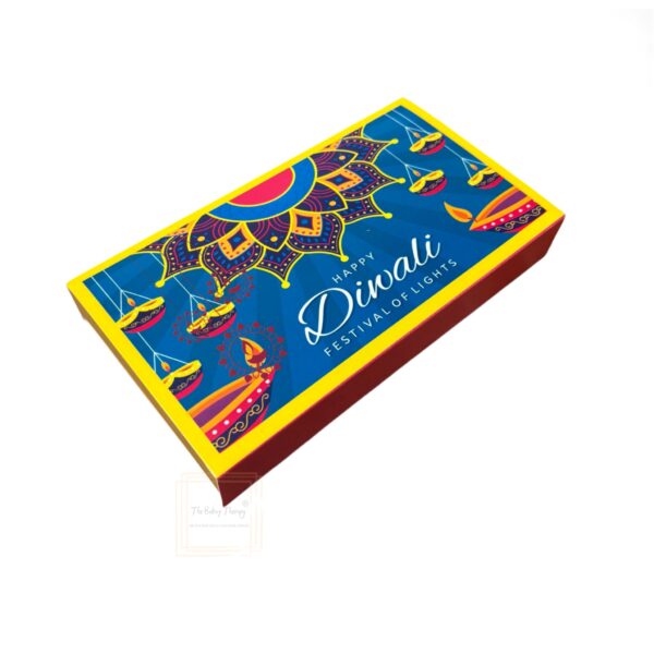 8 Cavity Diwali Sliding Chocolate Packing Box Without Cavity - Design 03 ( 5 Pcs Pack )