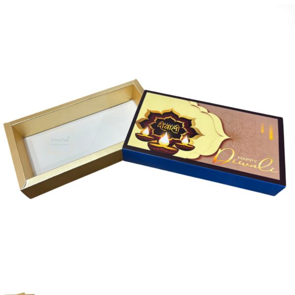 8 Cavity Diwali Sliding Chocolate Packing Box Without Cavity - Design 08 ( 5 Pcs Pack )