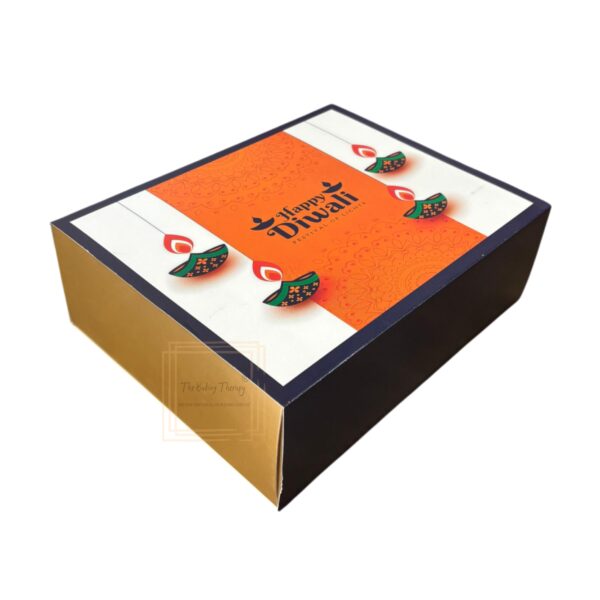 Diwali Gift Packaging Hamper Box ( 7x9x3 ) Design 04 - Image 3