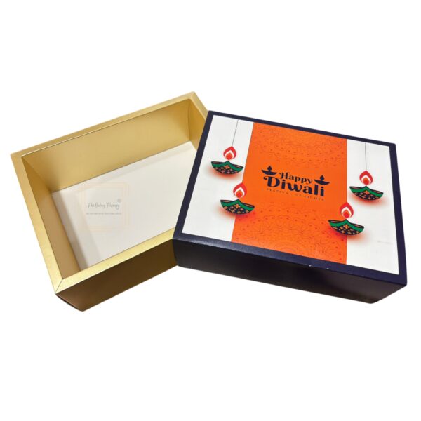 Diwali Gift Packaging Hamper Box ( 7x9x3 ) Design 04 - Image 2