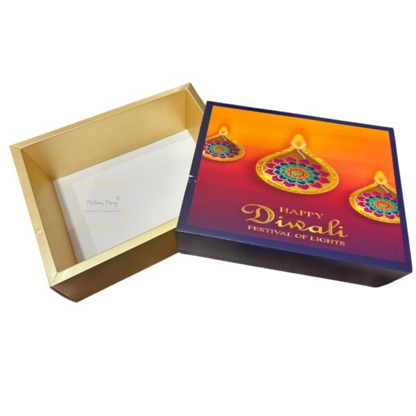 Diwali Gift Packaging Hamper Box ( 7x9x3 ) Design 02 - Image 2