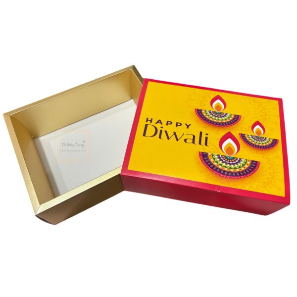 Diwali Gift Packaging Hamper Box ( 7x9x3 ) Design 05 - Image 3